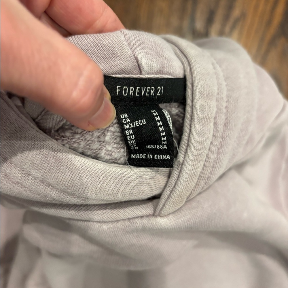 Light purple hoodie